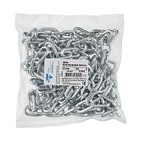 Цепь DIN766 5мм короткозвенная оцинкованная (3м) | код 127868 | Tech-KREP