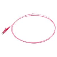 Пигтейл LANMASTER LC/PC, многомодовый OM4, 1.5 м | код LAN-PIG-LC/OM4-1.5 | LANMASTER