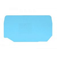 Разделительная пластина, для клемм WKFN 6..., цвет: синий | код 07.313.0555.6 | Wieland