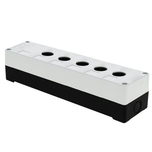 Корпус КП105 пластиковый 5 кнопок белый HLT | код 085-11-009 | HLT