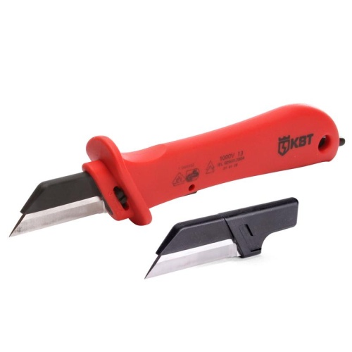 Нож изолированный НМИ-04 с доп. лезвием (КВТ) | код 63838 | КВТ