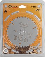 Диск пильный по дереву с тефлоновым покрытием 36Т, Profi plus, 130x1,1/1,8x20/16/12 мм | код 75-13036Т | FIT