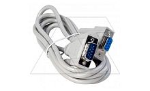 Кабель подключения внешних устройств к панели оператора через COM-порт (RS232/422/485), DE9F-DE9M, длина 1.8м. | код 14358 | Delta Electronics