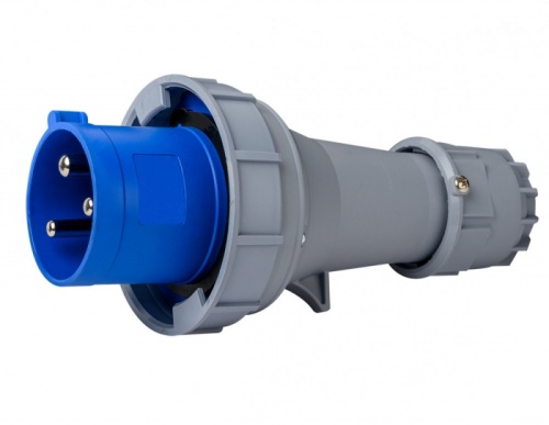 Вилка перен. 2Р+РЕ 125А 220В IP67 ВП-103 | код 26109DEK | DEKraft