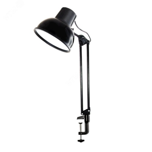 Светильник Бета-КУ НДБ37-60-171(60ВТ,220В, ЛН, Е27, на струбцине) | код 1060 | Трансвит