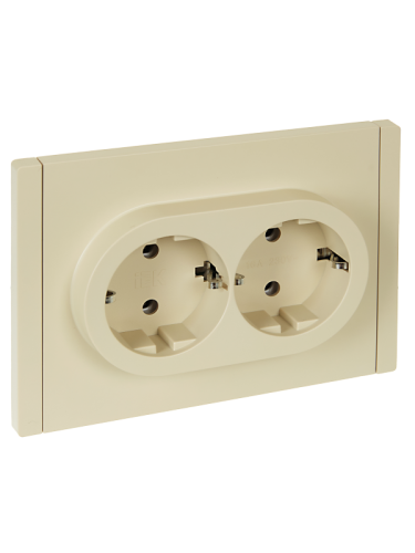 FORTE&PIANO Роз. 2-я с з/к без з/ш б/к 16А FP424 ван. IEK | код FP-R21-16-1-K10 | IEK FORTE&PIANO Роз. 2-я с з/к без з/ш б/к 16А FP424 ван. IEK | код FP-R21-16-1-K10 | IEK