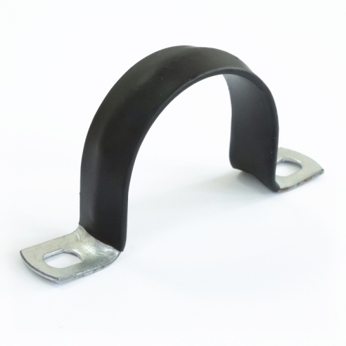 Скоба металлическая двухлапковая с полимерным покрытием СМД-П d38-40 мм (50шт/300шт уп/кор) Промрукав | код PR08.6020 | ПРОМРУКАВ Скоба металлическая двухлапковая с полимерным покрытием СМД-П d38-40 мм (50шт/300шт уп/кор) Промрукав | код PR08.6020 | ПРОМРУКАВ