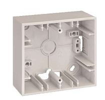 Коробка на 3 поста для открытой проводки, 86х93х37мм, S27Pl, белый | код 2700753-030 | Simon