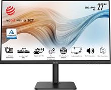 Монитор MSI 27 Modern MD272QP черный IPS LED 16:9 HDMI M/M матовая HAS Piv 250cd 178гр/178гр 2560x1440 75Hz DP 2K USB 5.85кг | код 1916135 | MSI