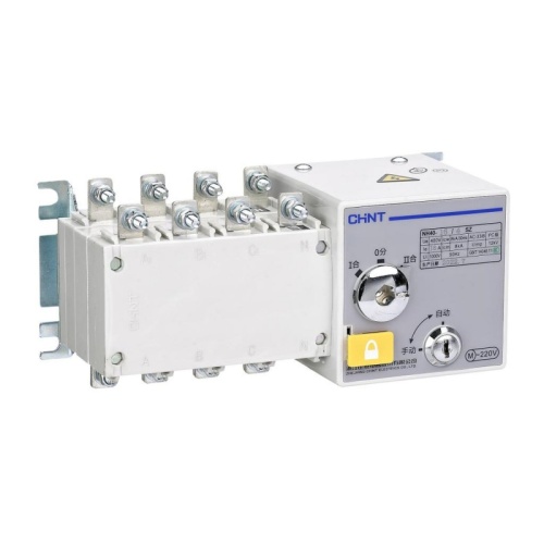 Рубильник реверсивный с блоком АВР с приоритетом первого ввода NH40-160/3SZ II, 3P ,160А (CHINT) | код 420125 | CHINT Рубильник реверсивный с блоком АВР с приоритетом первого ввода NH40-160/3SZ II, 3P ,160А (CHINT) | код 420125 | CHINT