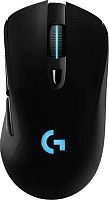 Мышь Logitech G703 черный оптическая (25600dpi) беспроводная USB (5but) | код 1892787 | Logitech
