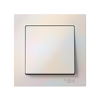 ATLASDESIGN 1-клавишный ВЫКЛЮЧАТЕЛЬ, сх.1, 10АХ, в сборе, быстрозажимные клеммы, ЖЕМЧУГ | код ATN000412S | Systeme Electric