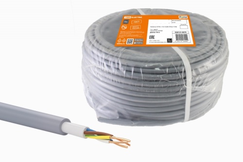 Кабель NYM-J 4х4-0,66 (на катушке 50м) TDM | код SQ0121-0139 | РЭМЗ ТМ Кабель NYM-J 4х4-0,66 (на катушке 50м) TDM | код SQ0121-0139 | РЭМЗ ТМ