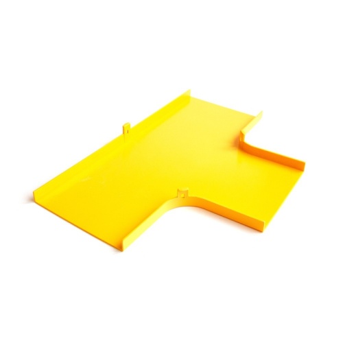 Крышка Т-соединителя оптического лотка 120 мм, желтая | код LAN-OT120-ETC | LANMASTER Крышка Т-соединителя оптического лотка 120 мм, желтая | код LAN-OT120-ETC | LANMASTER