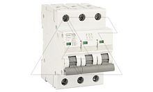 Авт. выключатель GYM8-3P-16C, 3P, 16A, хар-ка C, 4,5kA, 3M | код GYM83P16C | GEYA