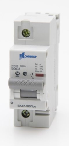 Автоматический выключатель ВА47-100 1P 16A C 10кА | код 7000301 | КОНТАКТОР Автоматический выключатель ВА47-100 1P 16A C 10кА | код 7000301 | КОНТАКТОР