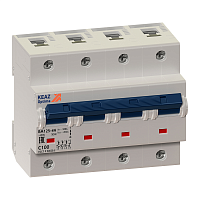 Выключатель автоматический модульный OptiDin BM125-4NC125-8ln-ОМ4-РЕГ | код 298904 | КЭАЗ