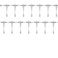 Разветвитель - шина для уличных гирлянд Professional (1 вход, 20 выходов), белый ПВХ | код 315-407 | NEON-NIGHT