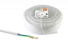 Провод ПВСмб 3х0.75 (бухта 50м) белый Народный ТРТС | код SQ0118-0805 | РЭМЗ ТМ