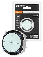 Выключатель 4-кл. 16А 250В проходной кнопочный механизм фисташковый, Байкал TDM | код SQ1819-0129 | TDM