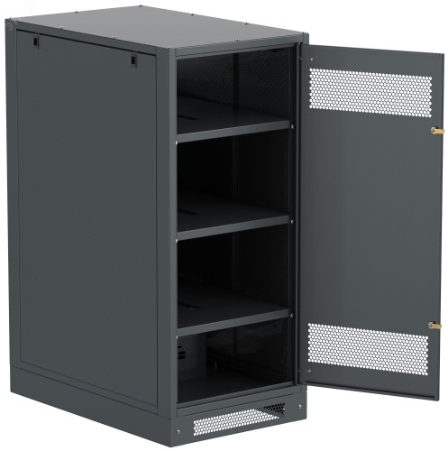 Шкаф LINEA B (пустой) 1450х600х950мм металлическая дверь черный | код LB05-14H69-M | ITK Шкаф LINEA B (пустой) 1450х600х950мм металлическая дверь черный | код LB05-14H69-M | ITK