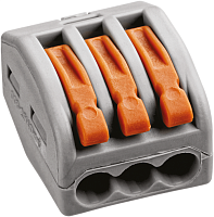 Клемма монтажная NTC-R-3 с рычагом (уп.50шт) Navigator | код 71290 | NAVIGATOR