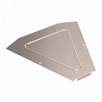 Крышка угла горизонтального 45 градусов Стандарт INOX (AISI 409) 500 Промрукав | код PR16.3491 | ПРОМРУКАВ