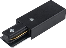 Коннектор шинопровода прямой SC-1B-TL черный серии TOP-LINE IN HOME | код 4690612029351 | IN HOME