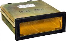 Табло световое большое ТСБ-Ш-01 оранжевое под две лампы с цоколем B15d/18 | код A8121-80062085 | РЕЛЕ И АВТОМАТИКА