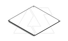 Крыша щита NEO 600x500мм (ШxГ), RAL7035, IP55 | код 626-500 | Tekpan