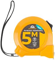 "Рулетка ""Компакт"" 5 м x 19 мм" | код 16991М | FIT