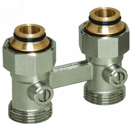 Узел нижнего подключения D2/50 прямой 3/4'x3/4'MEIBES | код RW1230121 | Meibes