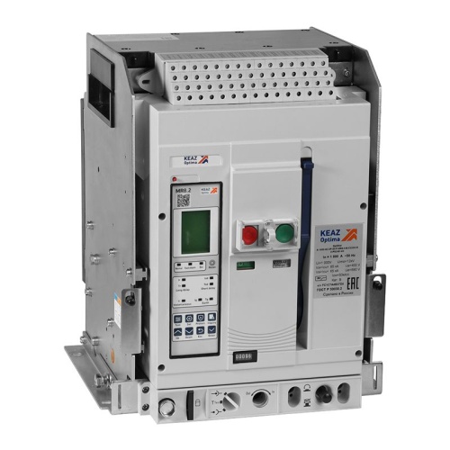 Выключатель автоматический OptiMat A-1250-S1-3P-50-D-MR8.2-B-C2200-M2-P05-S2-06 | код 366277 | КЭАЗ Выключатель автоматический OptiMat A-1250-S1-3P-50-D-MR8.2-B-C2200-M2-P05-S2-06 | код 366277 | КЭАЗ
