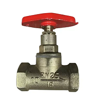 Клапан 15Б1п Ду15 А70 М пар (без гайки) | код БАЗ.А70.15М | БАЗ