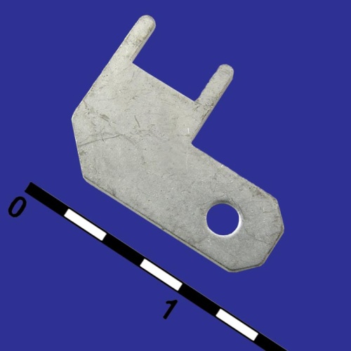 Клемма ножевая на плату RUICHI DJ623-4.8, 4.8 мм, угловая | код 72277 | Ruichi Клемма ножевая на плату RUICHI DJ623-4.8, 4.8 мм, угловая | код 72277 | Ruichi