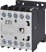 Контактор миниатюрный CEC 07.01 24V AC (7A, 3kW, AC3) | код 004641056 | ETI