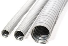 Металлорукав в ПВХ изоляции МРПИ НГ 18 (50 м/уп.) серый ГОФРОМАТИК (ЗЭТАРУС) | код zeta41923 | ГОФРОМАТИК
