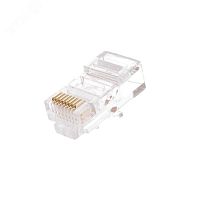 Разъем Джек RJ45 8P-8C категория 5е Ts (100шт) | код Джек RJ-45 8P | Tantos