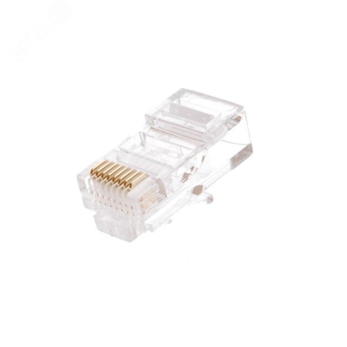 Разъем Джек RJ45 8P-8C категория 5е Ts (100шт) | код Джек RJ-45 8P | Tantos Разъем Джек RJ45 8P-8C категория 5е Ts (100шт) | код Джек RJ-45 8P | Tantos