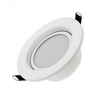Светильник светодиодный LTD-80WH 9W Warm White 120deg (ARL, IP40 металл, 3 года) | код 18043 | Arlight