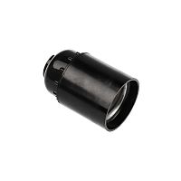 Патрон карболитовый подвесной Е27 черный c этикеткой REXANT | код 11-8815 | REXANT