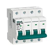 Авт. выкл. без теплозащиты 4P 16А х-ка D 6кА ВА-103M | код 12565DEK | DEKraft