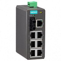 Коммутатор EDS-208-M-ST Ethernet Server 7 10/100BaseTx ports,1 multi mode(2Km) 100Fx port | код 00-01178744 | MOXA