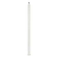 Универсальная колонна алюминиевая с крышкой из алюминия 1 секция, высота 2,77 метра, с возможностью увеличения высоты до 4,05 метра, цвет белый | код 653110 | Legrand