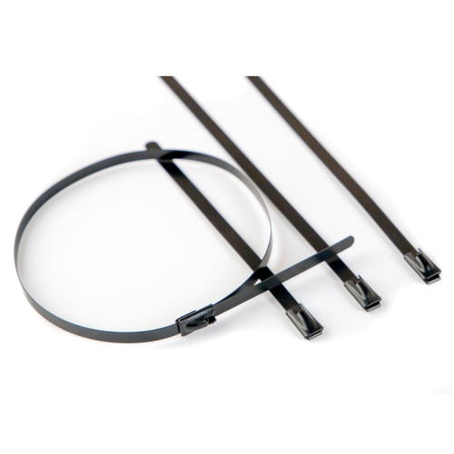 Хомут из нержавеющей стали AISI 316 4.6x400 мм с эпоксидно-полиэстерным покрытием | код 310540EP | DKC