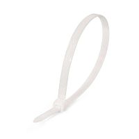 Стяжки нейлоновые КСС 5х350 (б) (100шт.) (Fortisflex) | код 49405 | КВТ