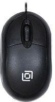 Мышь Оклик 105S черный оптическая (800dpi) USB для ноутбука (3but) | код 400941 | Oklick