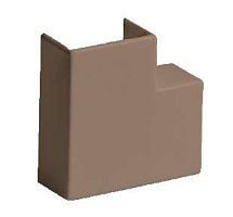 Поворот на 90 градусов для РКК-40х40 коричневый | код ПВР-40х40-К | Ruvinil