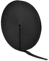 Монтажная текстильная лента 20мм (50м) чёрная IEK | код CTA00D-MTL-K02 | IEK