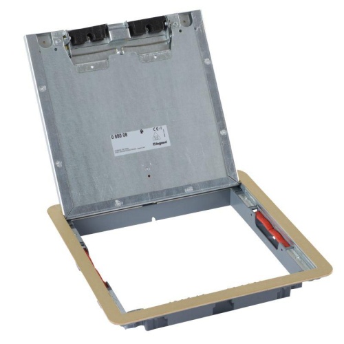 Крышка для напол. коробки 16/24М стандартное исполнение латунь | код 88008 | Legrand Крышка для напол. коробки 16/24М стандартное исполнение латунь | код 88008 | Legrand